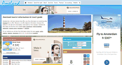 Desktop Screenshot of ameland.de
