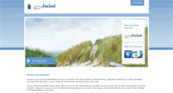 Desktop Screenshot of ameland.nl