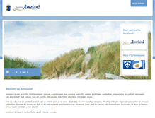 Tablet Screenshot of ameland.nl